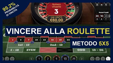 come vincere roulette